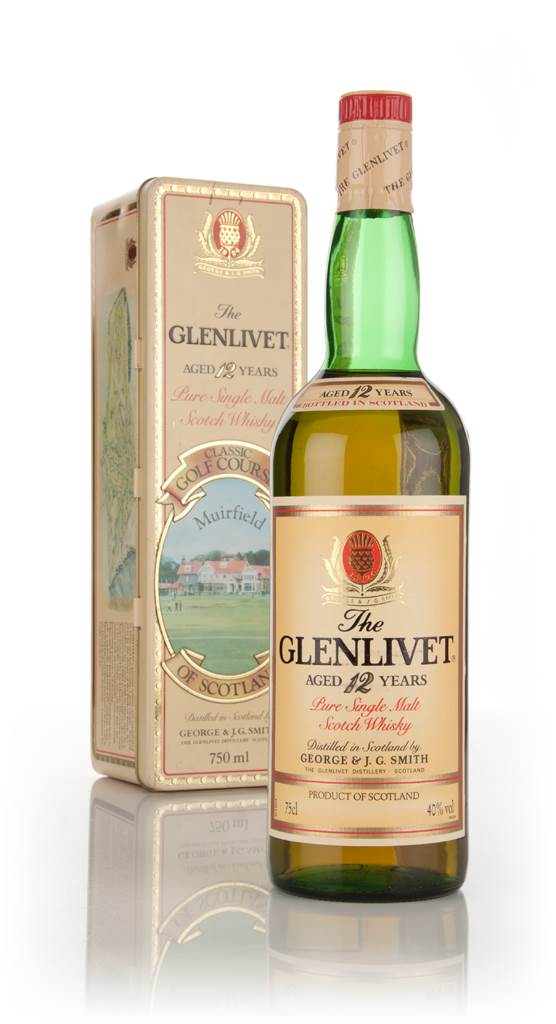 The Glenlivet 12 Year Old - Classic Golf Courses of Scotland (Muirfield) - 1980s product image