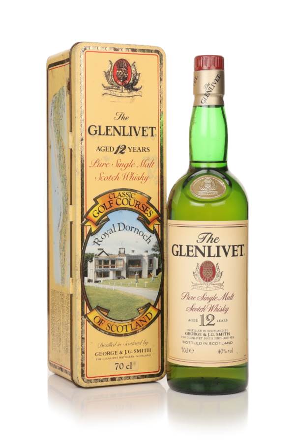 The Glenlivet 12 Year Old - Classic Golf Courses of Scotland (Royal Dornoch) - 1990s product image