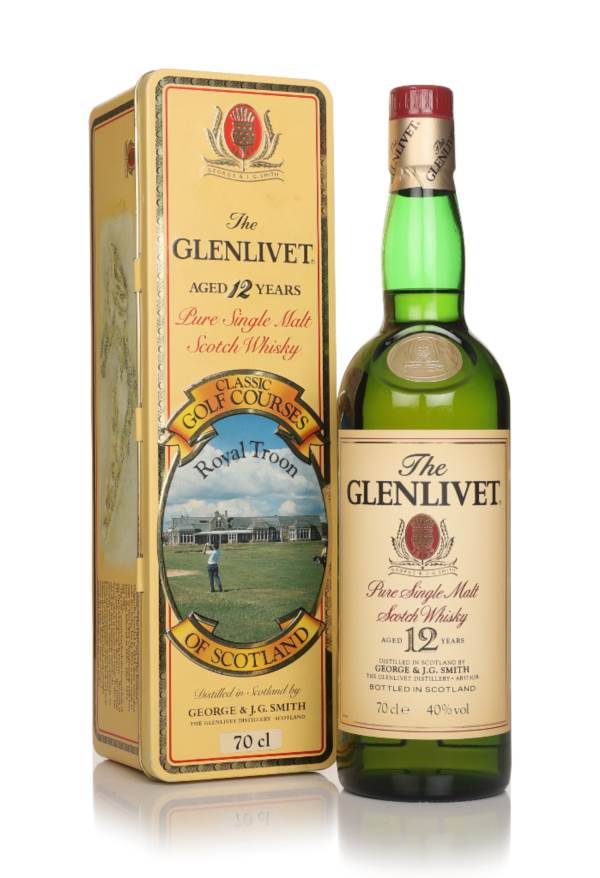 The Glenlivet 12 Year Old - Classic Golf Courses of Scotland (Royal Troon) - 1990s product image