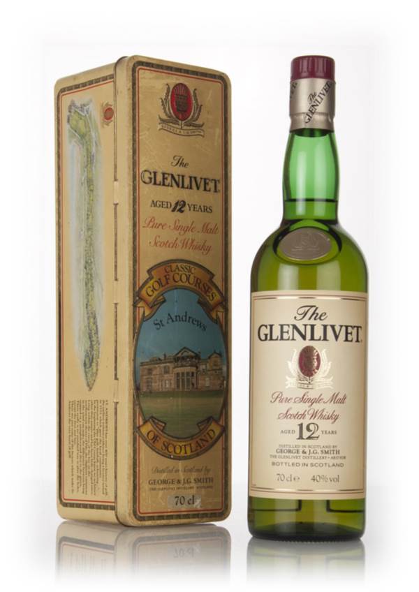 The Glenlivet 12 Year Old - Classic Golf Courses of Scotland (St Andrews) - 1990s product image