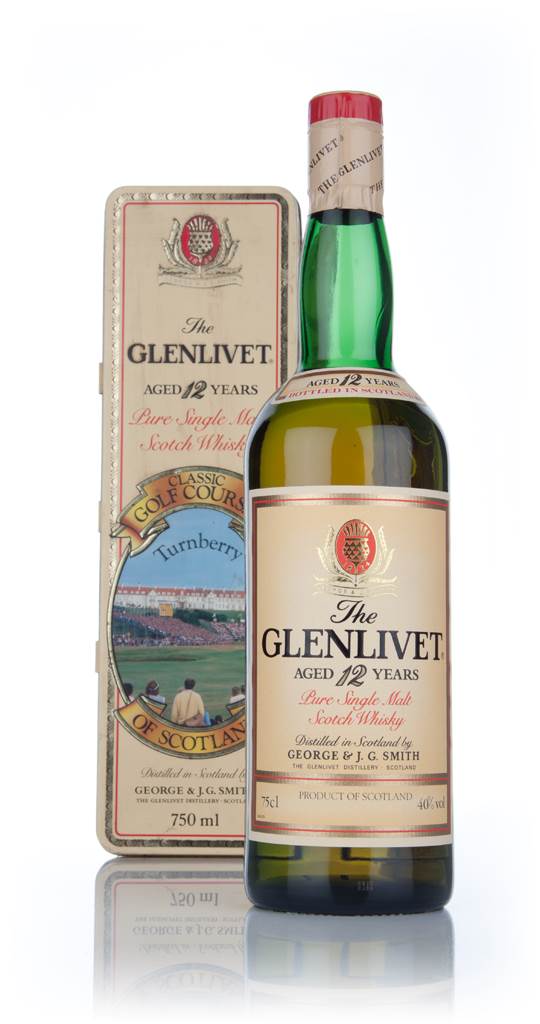 The Glenlivet 12 Year Old - Classic Golf Courses of Scotland (Turnberry) - 1980s product image