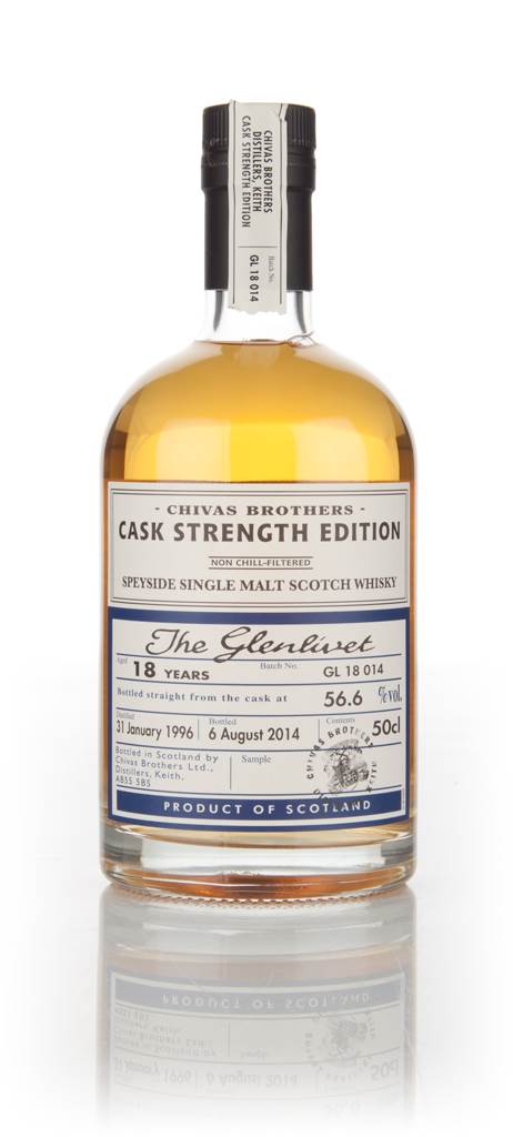 The Glenlivet 18 Year Old 1996 - Cask Strength Edition (Chivas Brothers) product image