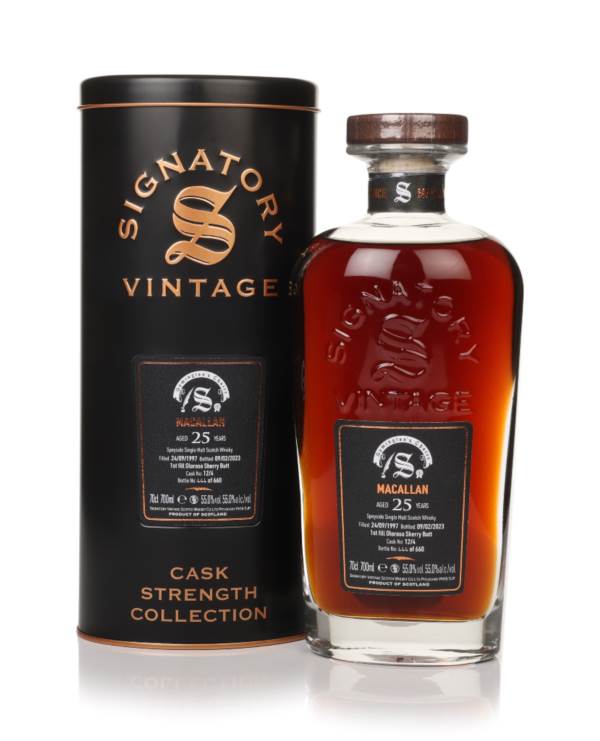 Macallan 25 Year Old 1997 (cask 12/4) - Cask Strength Collection (Signatory) product image