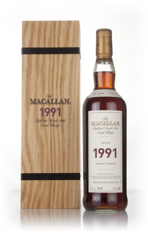 The Macallan 25 Year Old 1991 (cask 7021) - Fine & Rare product image