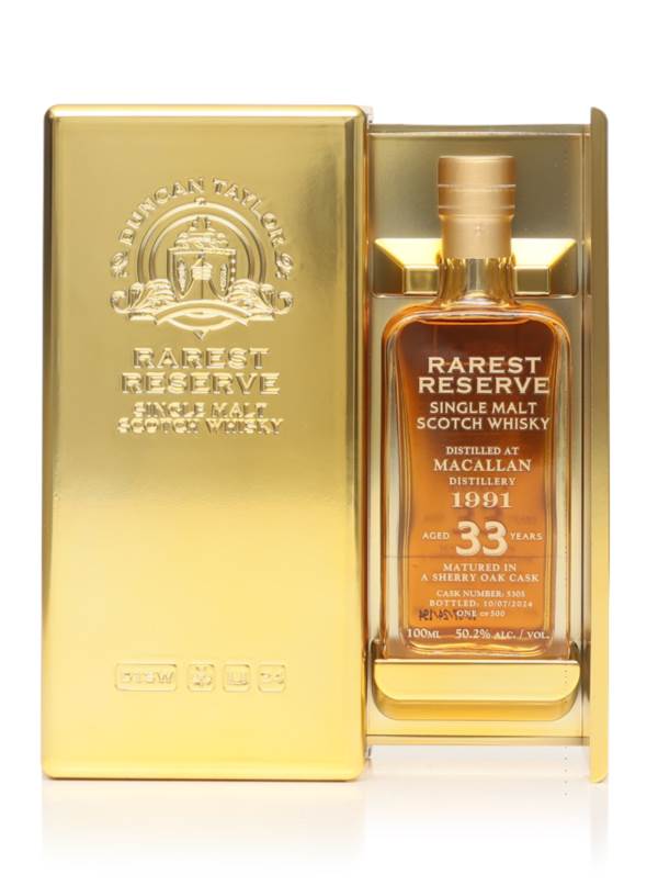 Macallan 33 Year Old 1991 (cask 5305) - The Rarest Reserve Collection (Duncan Taylor) product image