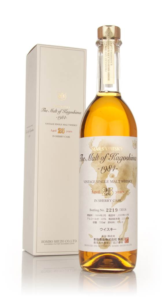 The Malt of Kagoshima 25 Year Old 1984 (Mars Whisky) product image