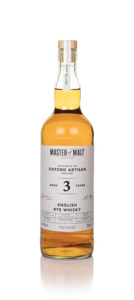Oxford Artisan 3 Year Old 2019 Single Cask (Master of Malt) product image