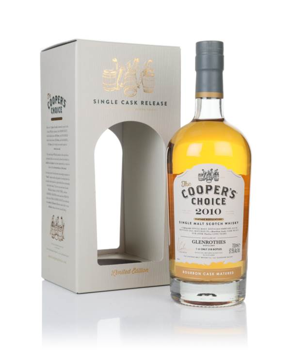 Glenrothes 12 Year Old 2010 (cask 871) - The Cooper's Choice (The Vintage Malt Whisky Co.) product image