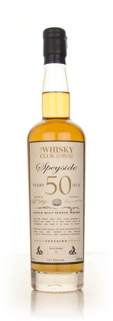 The Whisky Club 50 Year Old Speyside product image