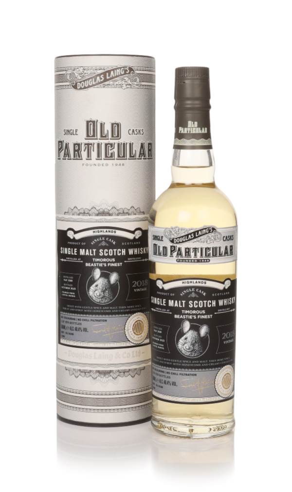 Timorous Beastie's Finest 5 Year Old 2018 (cask 18265) Old Particular (Douglas Laing) product image