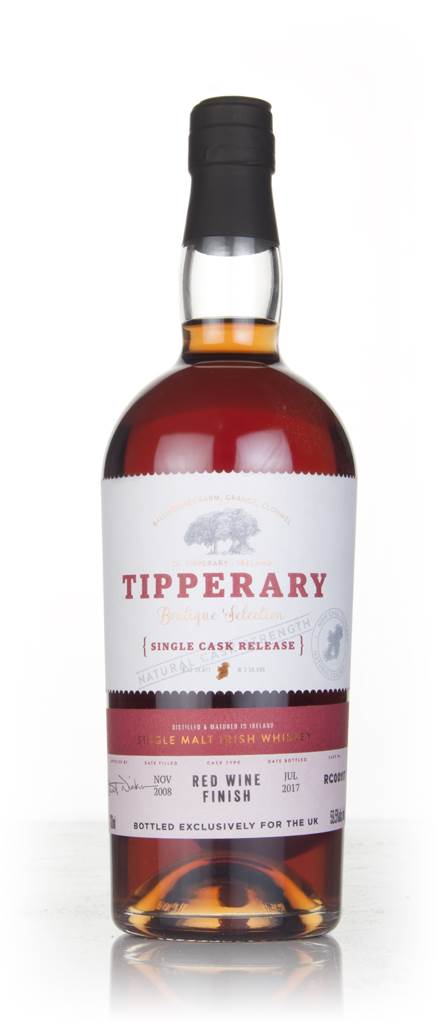 Tipperary 8 Year Old 2008 (cask RC00117) - Red Wine Cask Finish product image