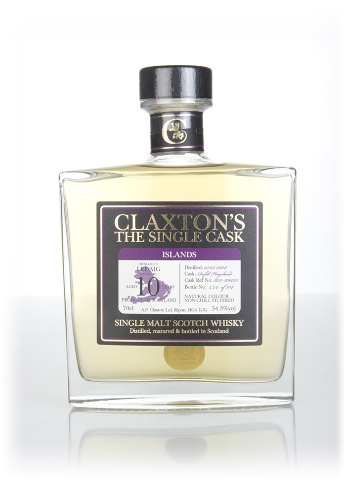 Ledaig 10 Year Old 2008 (cask #1851-700075) - Claxton's