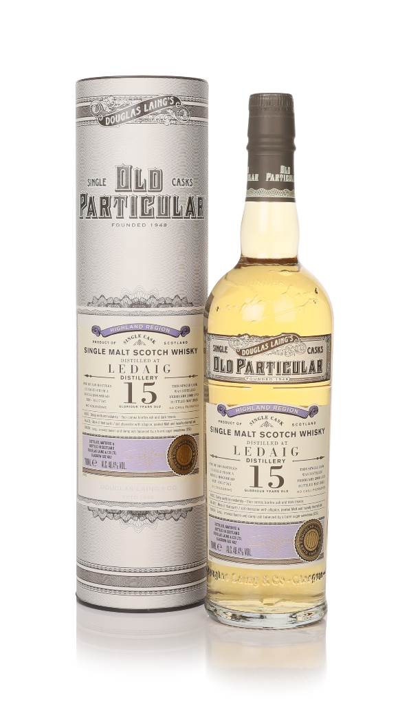 Ledaig 15 Year Old 2008 (cask 17765) - Old Particular (Douglas Laing) product image