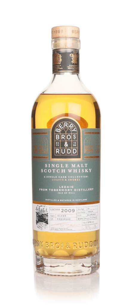 Ledaig 15 Year Old 2009 (cask 700324) - Coasts & Shores (Berry Bros. & Rudd) product image