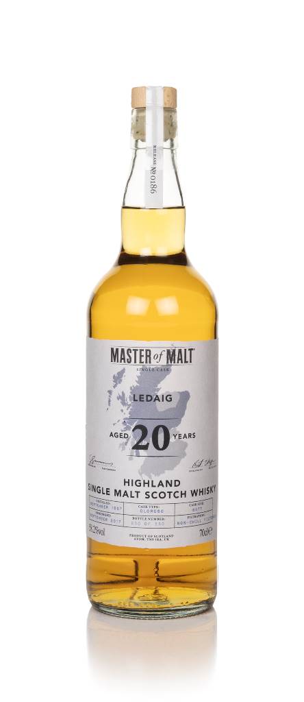 Ledaig 20 Year Old 1997 Single Cask (Master of Malt) product image