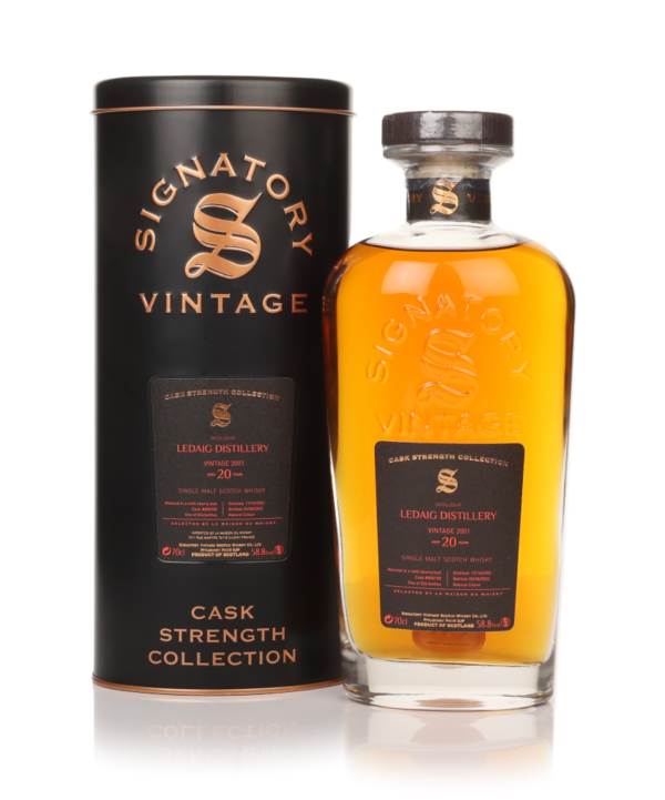 Ledaig 20 Year Old 2001 (cask 800100) - Cask Strength Collection (Signatory) product image