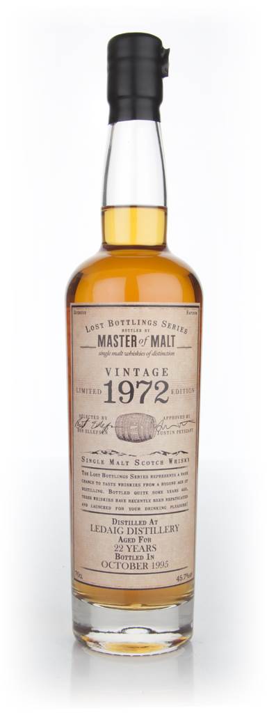 Ledaig 22 Year Old 1972 - Lost Bottlings Series (Master of Malt) product image