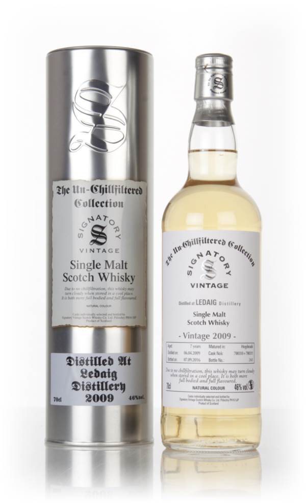 Ledaig 7 Year Old 2009 (casks 700310 & 700311) - Un-Chillfiltered Collection (Signatory) product image