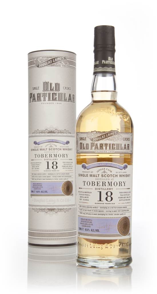 Tobermory 18 Year Old 1996 (cask 10361) - Old Particular (Douglas Laing) product image