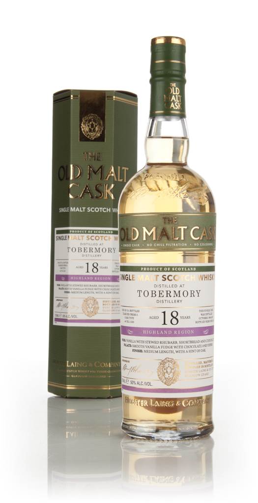 Tobermory 18 Year Old 1996 (cask 11235) - Old Malt Cask (Hunter Laing) product image