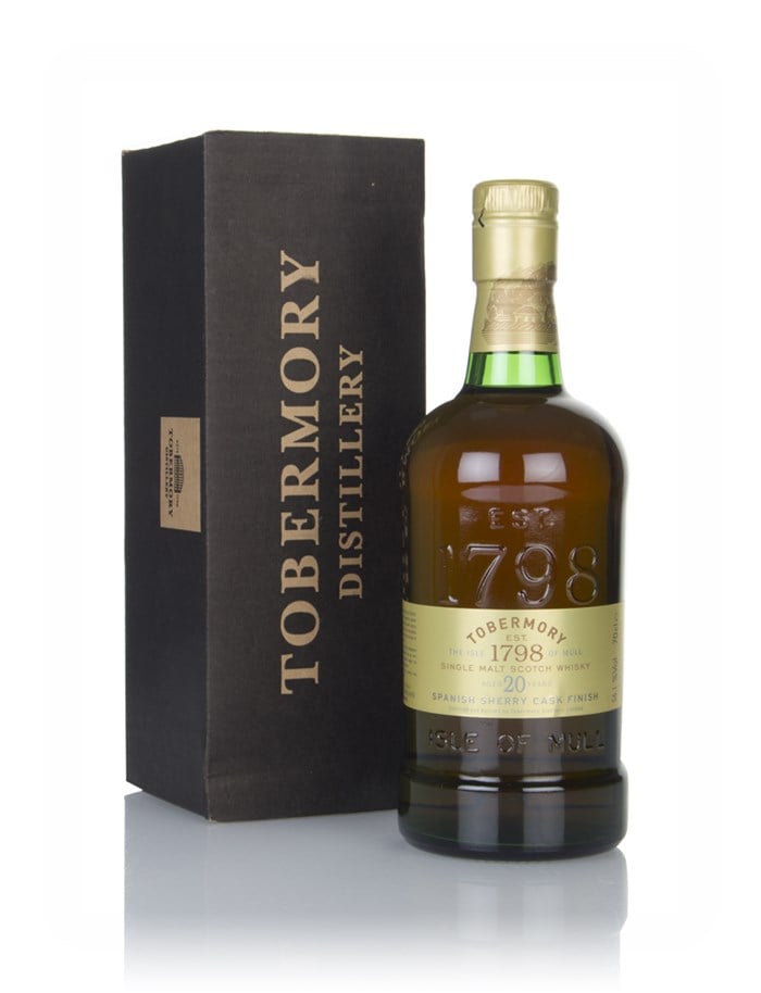 Tobermory 20 Year Old Sherry Cask Finish Distillery Exclusive