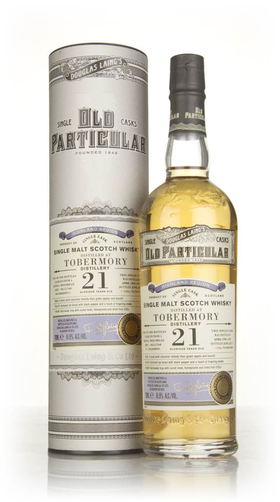 Tobermory 21 Year Old 1996 (cask 11768) - Old Particular (Douglas Laing) product image