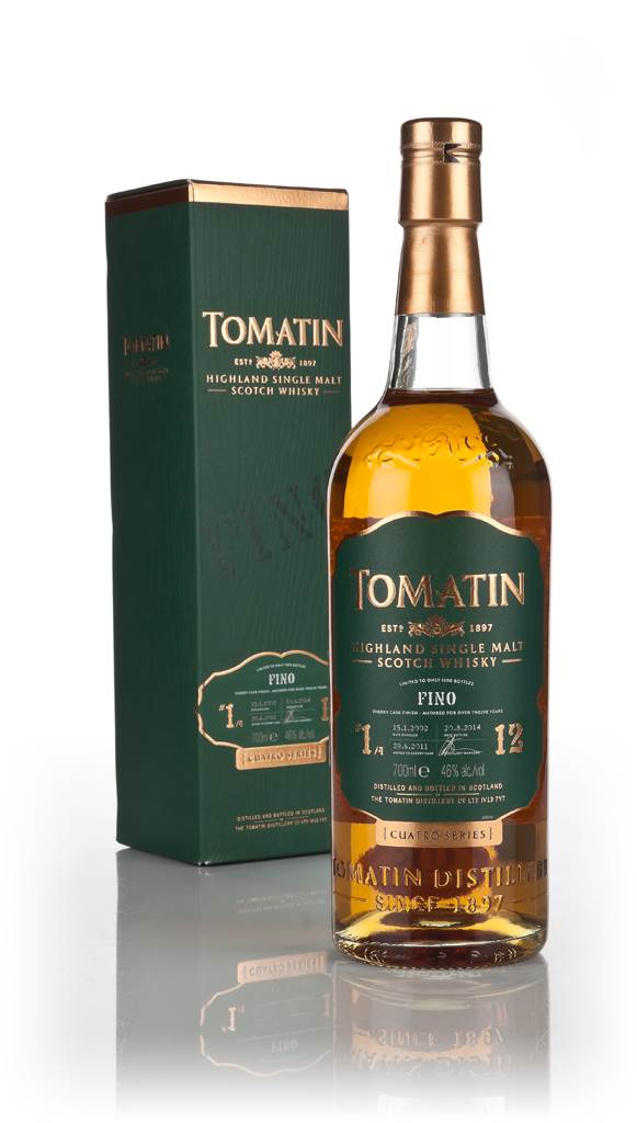 Tomatin 12 Year Old 2002 - Cuatro - #1: Fino Sherry Cask Finish product image