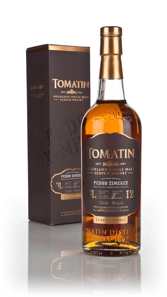 Tomatin 12 Year Old 2002 - Cuatro - #4: Pedro Ximénez Sherry Cask Finish product image