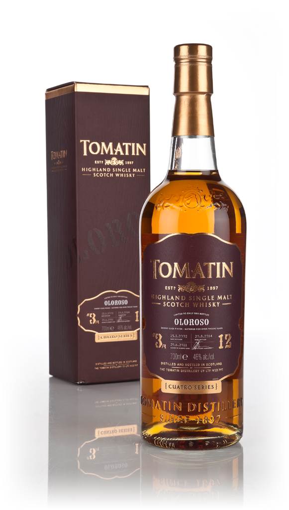 Tomatin 12 Year Old 2002 - Cuatro - #3: Oloroso Sherry Cask Finish product image