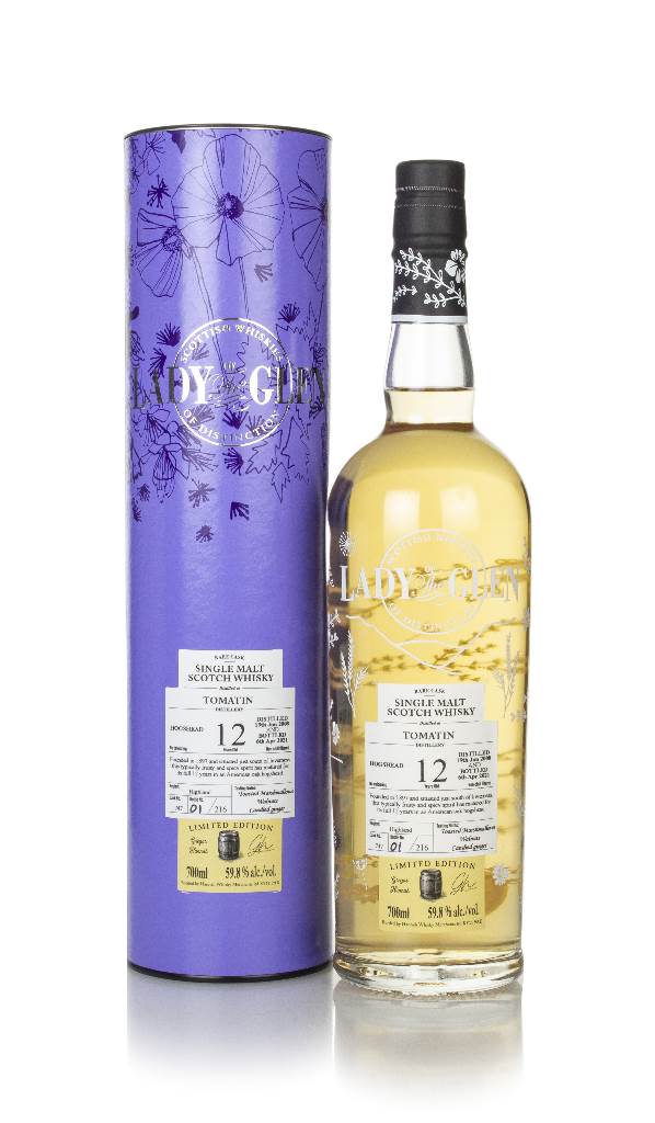 Tomatin 12 Year Old 2008 (cask 747) - Lady of the Glen (Hannah Whisky Merchants) product image