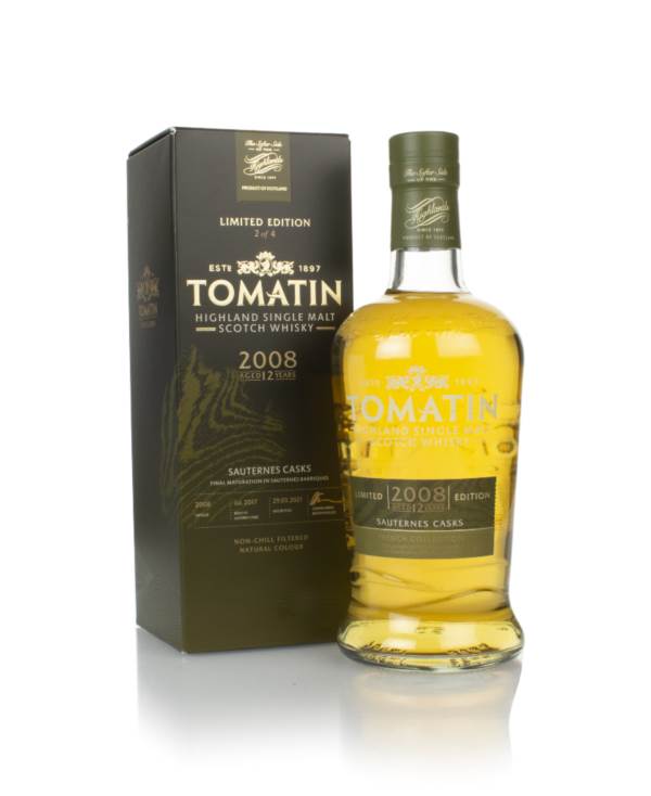 Tomatin 12 Year Old 2008 Sauternes Cask Finish - French Collection product image
