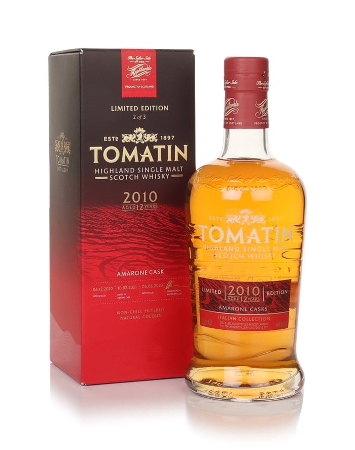 Tomatin 12 Year Old 2010 Italian Collection - Amarone Cask