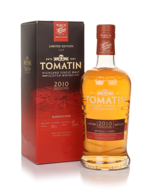 Tomatin 12 Year Old 2010 Italian Collection - Marsala Cask product image