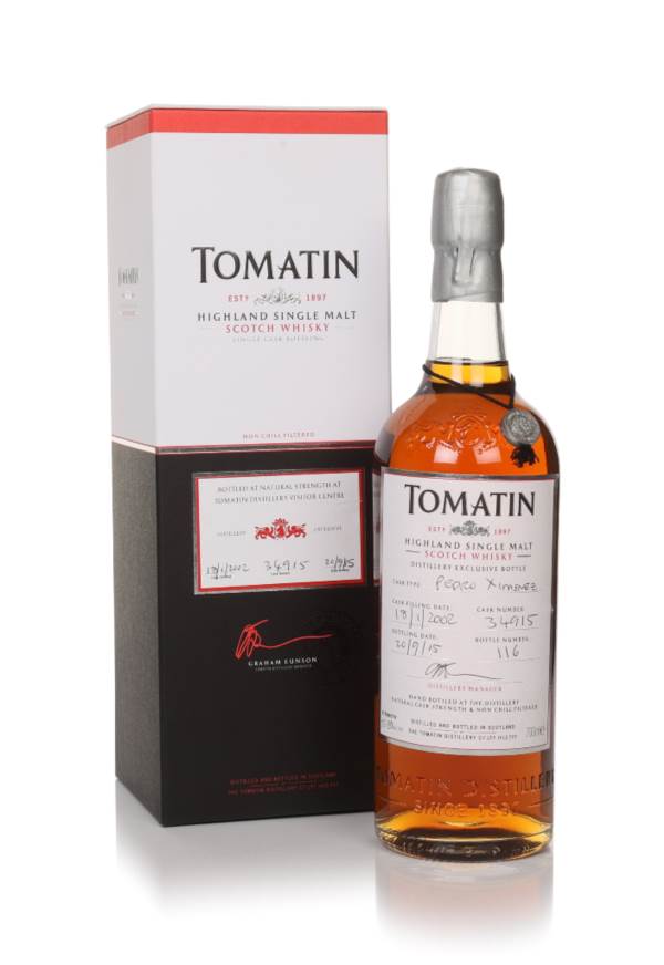 Tomatin 13 Year Old 2002 (cask 34915) Pedro Ximénez Cask - Distillery Exclusive product image