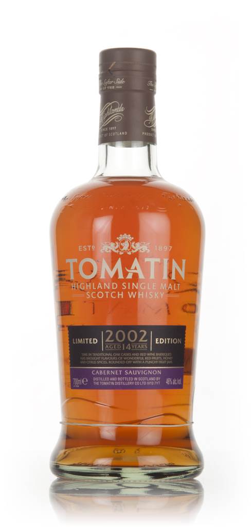Tomatin 14 Year Old 2002 Cabernet Sauvignon Cask product image