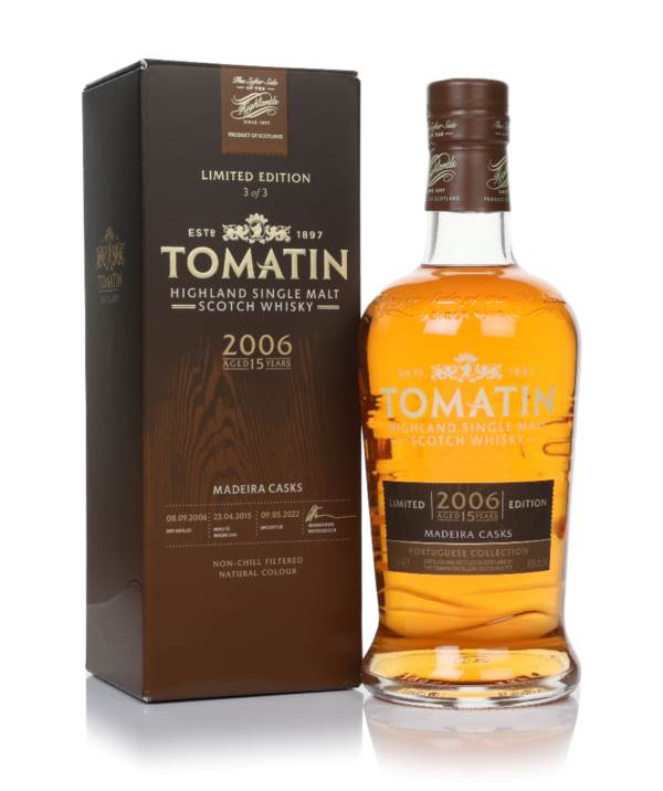 Tomatin 15 Year Old 2006 Madeira Cask - The Portuguese Collection product image