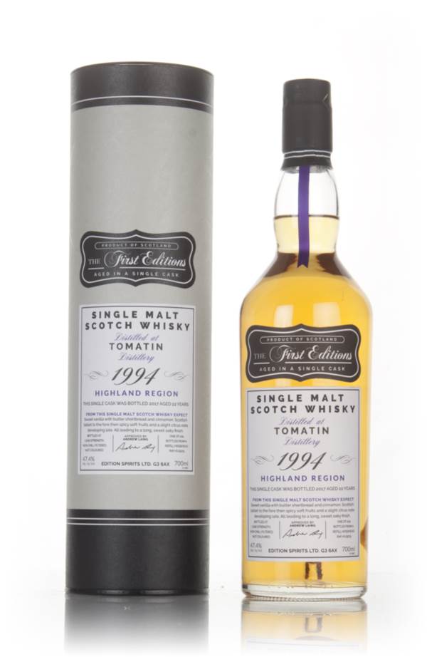 Tomatin 22 Year Old 1994 - The First Editions (Hunter Laing) product image