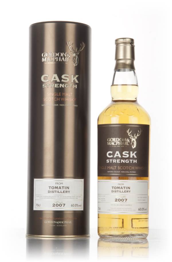 Tomatin 8 Year Old 2007 (casks 4908, 4909, 4910 & 4911) - Cask Strength (Gordon & MacPhail) product image
