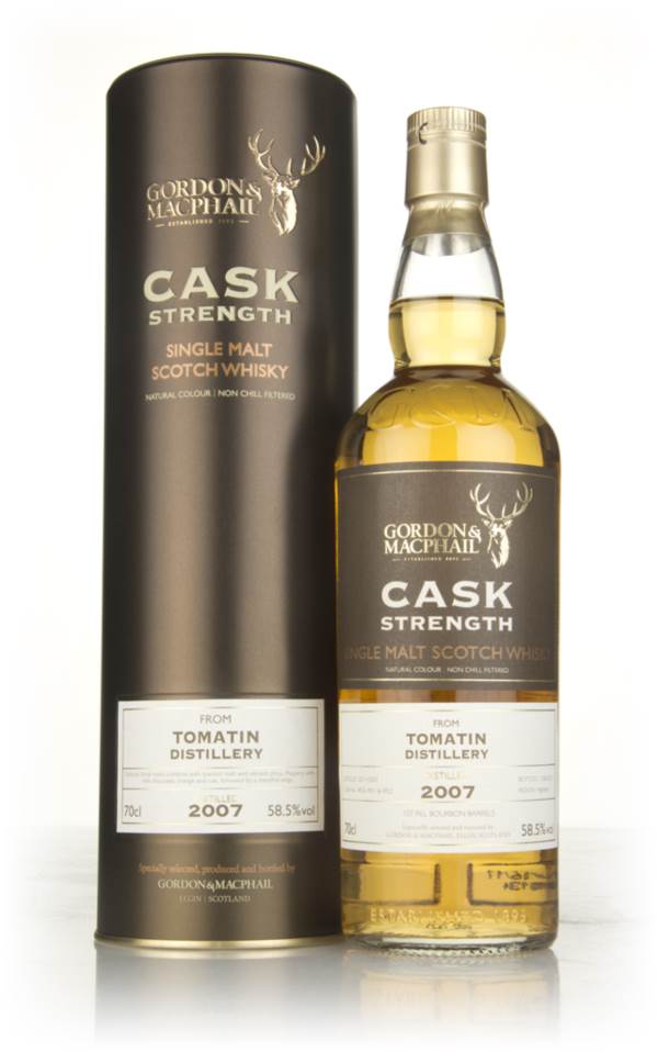 Tomatin 9 Year Old 2007 (casks 4920, 4921 & 4922) - Cask Strength (Gordon & MacPhail) product image