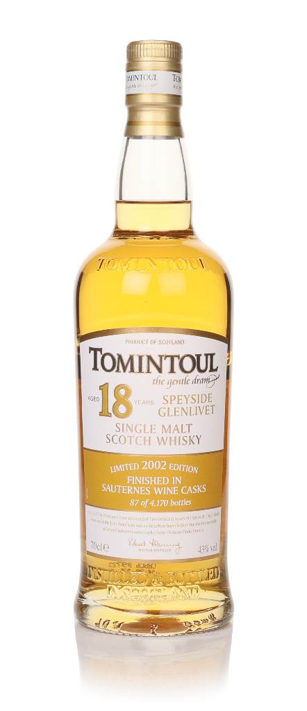 Tomintoul 18 Year Old 2002 - Sauternes Cask Finish product image