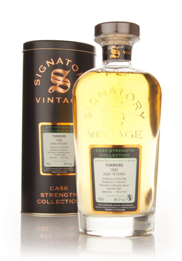Tormore 18 Year Old 1992 Cask 5681 - Cask Strength Collection (Signatory) product image