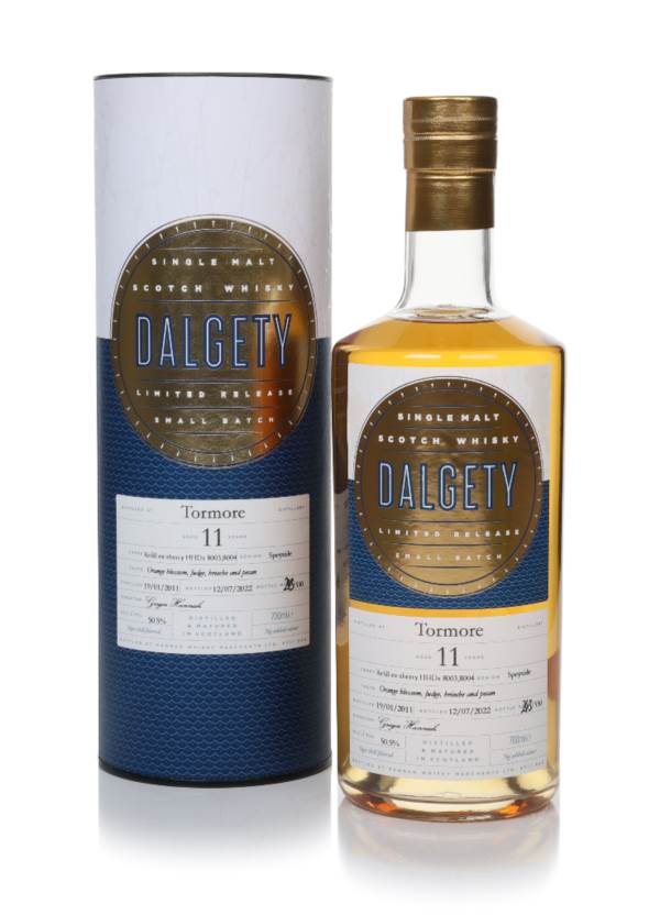 Tormore 11 Year Old 2011 (cask 8003 & 8004) - Dalgety (Hannah Whisky Merchants) product image