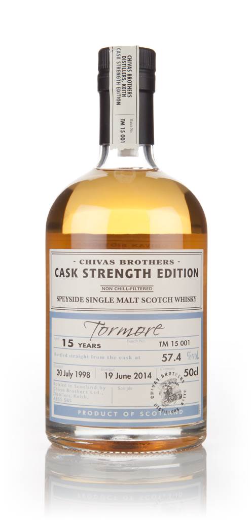 Tormore 15 Year Old 1998 - Cask Strength Edition (Chivas Brothers) product image