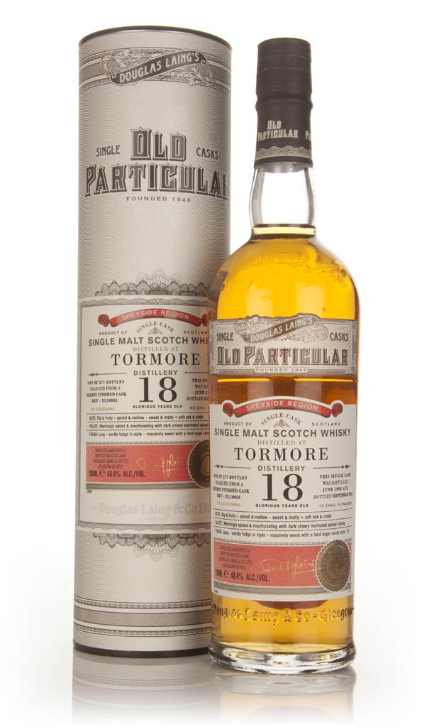 Tormore 18 Year Old 1995 (cask 10053) - Old Particular (Douglas Laing) product image