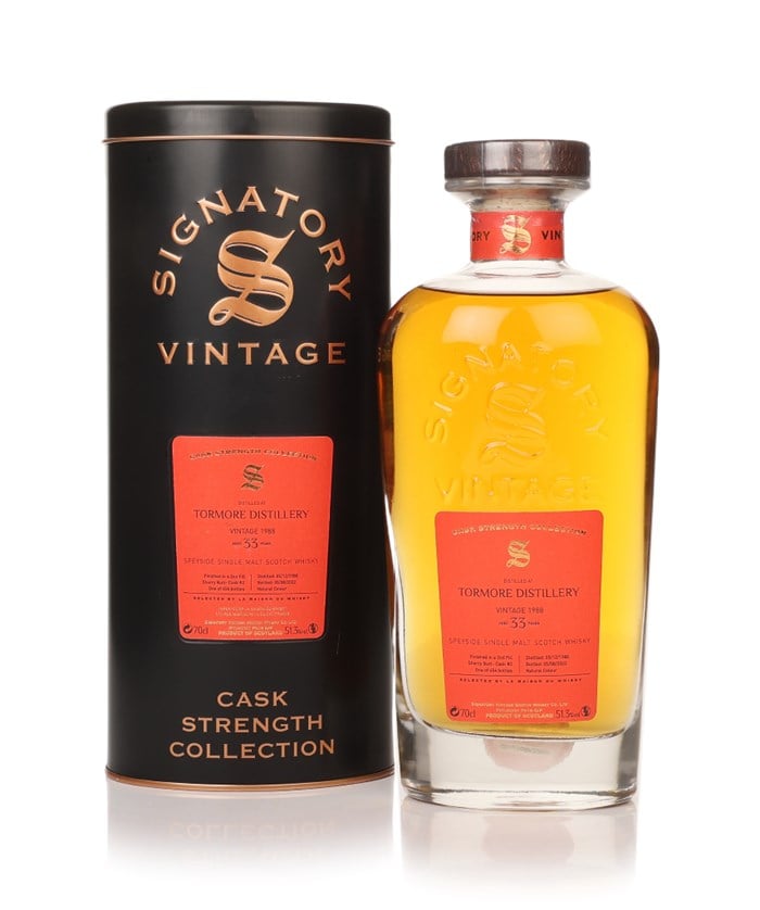 Tormore 33 Year Old 1988 (cask 2) - Cask Strength Collection (Signatory)