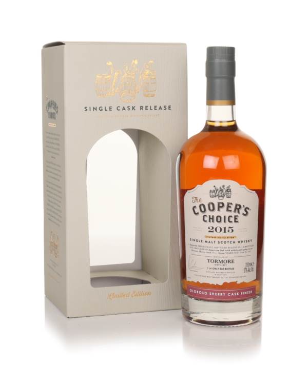 Tormore 7 Year Old 2015 (cask 325) - The Cooper's Choice (The Vintage Malt Whisky Co.) product image