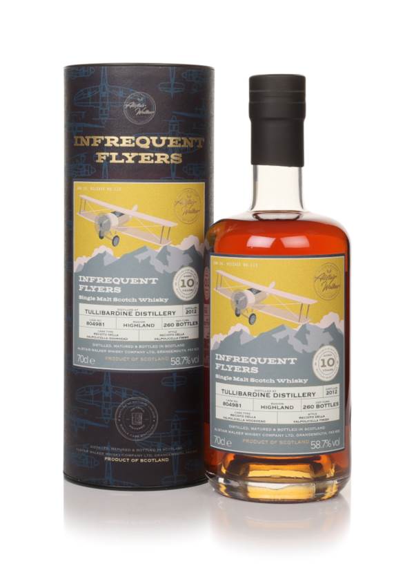 Tullibardine 10 Year Old 2012 (cask 804981) - Infrequent Flyers (Alistair Walker) product image