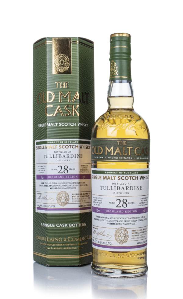 Tullibardine 28 Year Old 1991 (cask 16100) - Old Malt Cask (Hunter Laing) product image