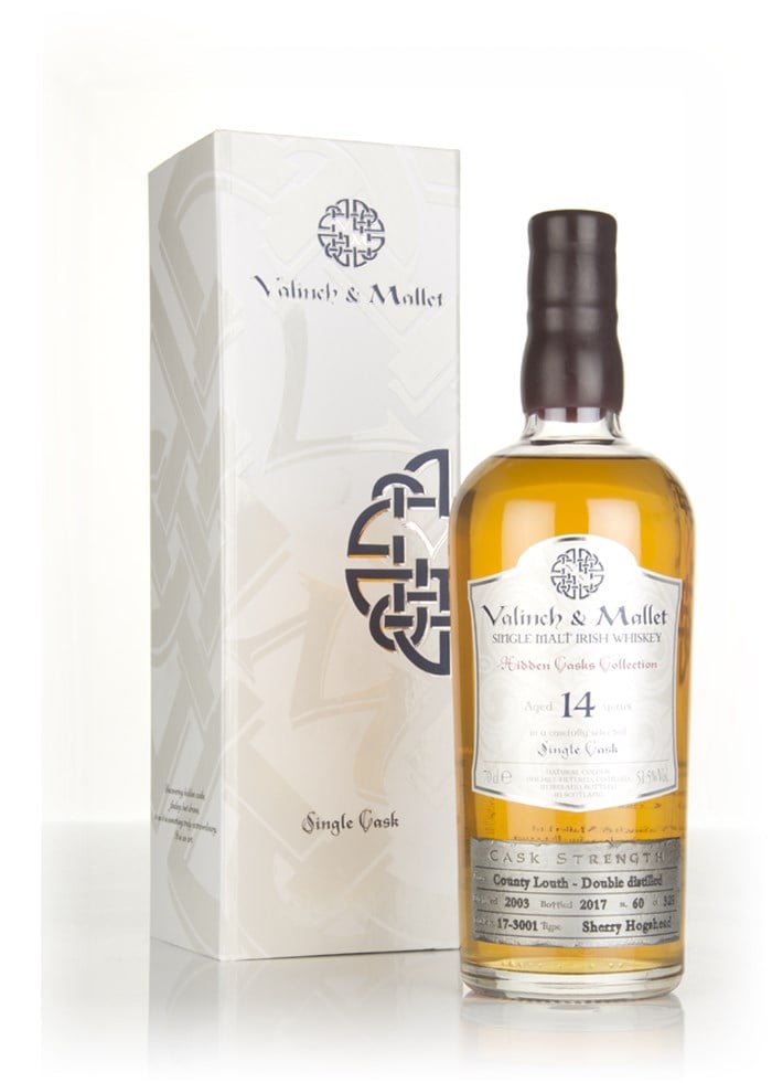 County Louth 14 Year Old 2003 (cask 17-3001) (Valinch & Mallet)