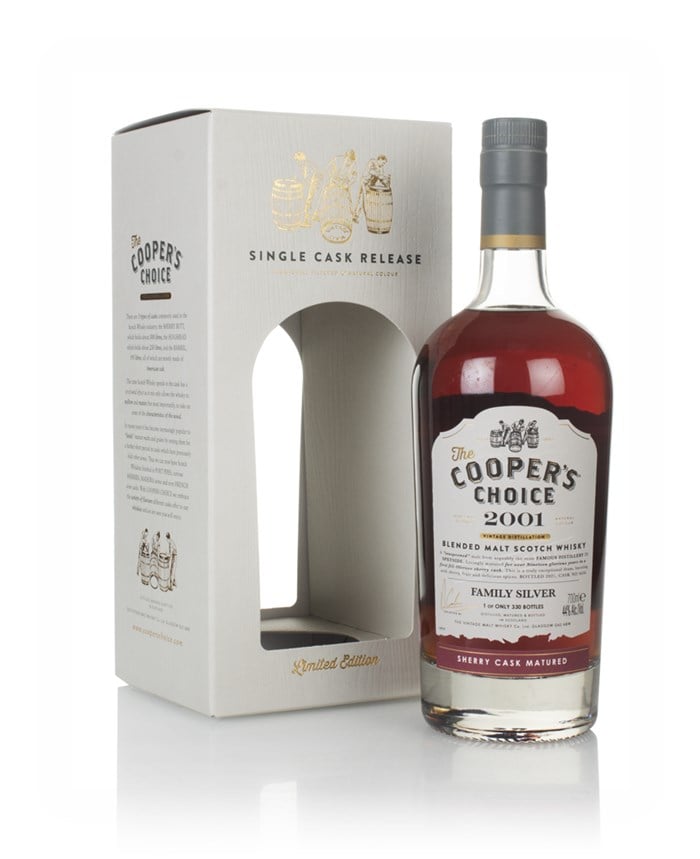 Family Silver 19 Year Old 2001 (cask 4630) - The Cooper's Choice (The Vintage Malt Whisky Co.)